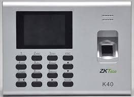 دستگاه حاضری ZKTeco K40 T با کارت و نمایشگر